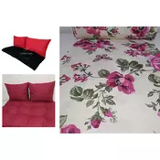Jastuci za garniture od paleta - 100 x 50 x 50 cm - Pink Flowers