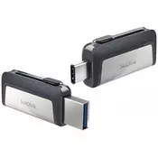 SANDISK 32GB USB 3.1 / USB C Ultra Dual Drive (Crna/Siva) - SDDDC2-032G-G46  USB 3.1 / USB C, 32GB, do 150 MB/s, Crna/siva