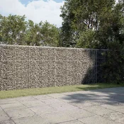 Gabion z žico 3,5 mm in mrežo 5x5 cm 500x100x150 cm