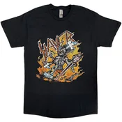 Slayer Cartoon Flames Black M Majica