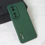Torbica Carbon Stripe za Honor X7b zelena