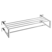 SAPHO Dvostranska Kromirana Polička za Brisače s Hrazdo 600mm - X-SQUARE Serija