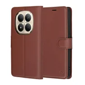 Etui Techsuit Leather Folio za Xiaomi Redmi Note 15 Pro Plus/Poco M8 Pro - brown