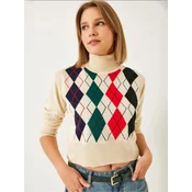 Bianco Lucci Top Strickoberteile bež