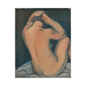 Canvas Slika na platnu Study of a Nude, Mikulas Galanda, 120 x 150 cm