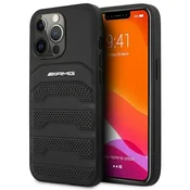 Mercedes-AMG ovitek za iPhone 14 Pro (6,1) - Usnjen, črte