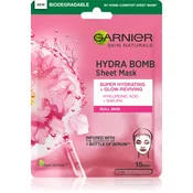 Garnier Vlažilna tekstilna maska za posvetlitev svetlosti Sakura Skin Natura l s Hydra Bomb (Tissue Mask) 28