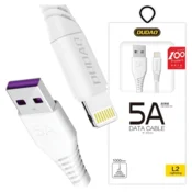 DUDAO DUDAO USB KABEL ZA LIGHTNING 3A 1M ZA IPHONE 11 12 13 14 S FUNKCIJO