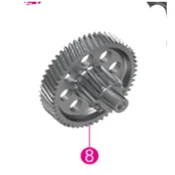Sporedno vratilo menjaca 157M.10.422 za skuter Motovene New Adviser