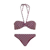 LSCN by LASCANA Bikini kremna/mornarska/bordo