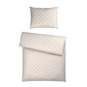 Ambia Home POSTELJNINA 140/200 cm saten krem barve