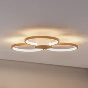 BEGA LED stropna svetilka 51299.4, žametna medenina, kovina, DALI - Dnevna soba/jedilnica - medenina, bela