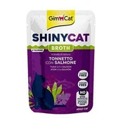 Gimborn Gimcat ShinyCat žepkasta tuna z lososom v juhi 70g