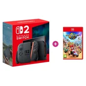 Nintendo Switch 2 + Mario Kart World igralne konzole