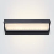 Serien Lighting serien.lighting SML - LED stenska svetilka v črni barvi - Dnevna soba/jedilnica - Dizajn - črna, satinirana - Kovina