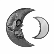 Dekoracija (ogledalo) ALCHEMY GOTHIC - Black Moon - V108