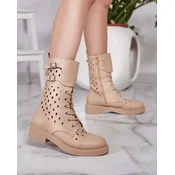 Resti Womens openwork lace-up boots Belsel