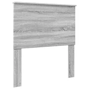 Vidaxl Vzglavje Siva Sonoma 100 cm Konstruirano leseno
