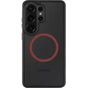 Tactical MagForce Hyperstealth 2.0 ovitek za Samsung Galaxy S26 Ultra črno-rdeči