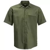 Jack Wolfskin NATURE SUMMER SHIRT M, muška košulja, zelena 1403651