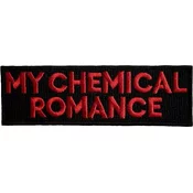 My Chemical Romance Text Logo Iron-On Patch