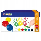 PLAYBOX Prstne barve za otroke 6 barv x 50 ml 3+ (ukinjene)