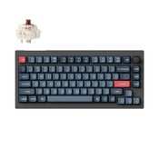 Keychron Keychron V1 Max QMK/VIA Brezžična Mehanska Tipkovnica, Bluetooth / 2.4 GHz, Brown Tactile Switch, US Layout, V1M-D3, (21732591)
