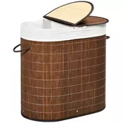 Homestar Košara za perilo 625x37x605 cm rjava