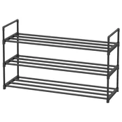 Songmics Obešalnik za čevlje 92x30x54 cm Črn