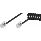 GOOBAY Goobay Telefonski poslušalci spiralni kabel 50270, (20584296)