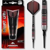 Pikado puščice MISSION/RED DAWN/M2/s plastično konico