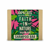 Faith In Nature Dragon Fruit organski cvrsti šampon za oštecenu i obojenu kosu 85 g