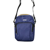 K-WAY MEN'S SHOULDER BAG BLUE