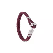 Paul Hewitt - braided bracelet - women - Red