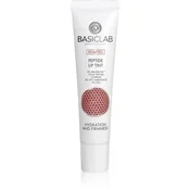 BasicLab Dermocosmetics Beauties balzam za sijoče ustnice s peptidi odtenek 300 Teddy 15 ml