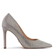 Čevlji z visoko peto Steve Madden Thrive-R SM11004880 Srebrna