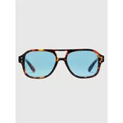 CHPO Cocas Turtle Brown Sunglasses light blue