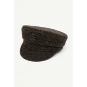 RUSLAN BAGINSKIY baretka s šiltom ženska z volno Wool-blend Cap