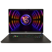 MSI Vector GP78 HX 13VI-464 – 17,3” QHD+ 240Hz True Color Display, Intel Core i9-13980HX, 32GB DDR5 RAM, 1TB GB SSD, NVIDIA RTX 4090, Windows 11