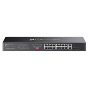 TP-LINK Omada DS1018GMP 18-port 16x Gigabit PoE+ RJ45 2x Gigabit SFP/RJ45 Combo Unmanaged mrežno stikalo switch