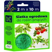KADAX Mreža za rastline, plezajoče paradižnike in kumare, 2 x 10 m