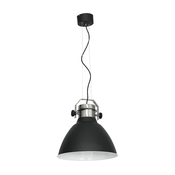 Luster EDGAR 1 1xE27/60W grafit nikl