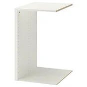 KOMPLEMENT Pregrada za okvirje, bela, 75-100x58 cm