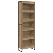 Vidaxl Knjigovni omar 2 szt. Oreh 60 x 30 x 189,5 cm Konstruiran les