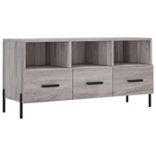 Vidaxl vidaXL TV stojalo, sivo, hrast sonoma, 102 x 36 x 50 cm