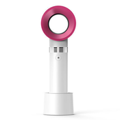 Generic Ročni ventilator brez listov USB majhen ventilator ustvarjalni mini prenosni majhen ventilator za ponovno polnjenje, (21126012)