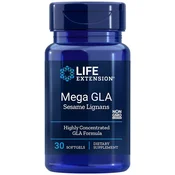 Mega GLA z dodatkom sezamovih lignanov - 30 mehkih gelov