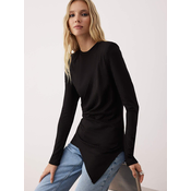 Trendyol Bluza črna