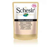 SCHESIR Hrana za odrasle macke, Tuna i losos, 100g