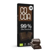 Cocoa+ KAKAV Organska temna čokolada 99% BIO 40g